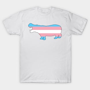 Trans Pride Hippo T-Shirt